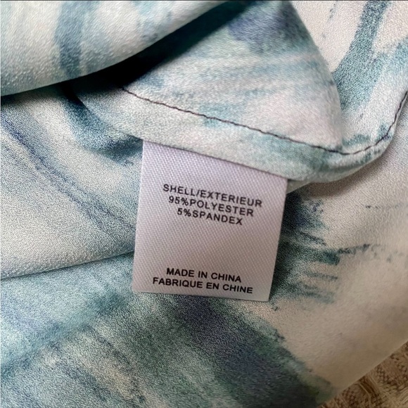 Haute Hippie Feather Print Lace Up Mini Dress 4 Boho Silky Designer Night Out - Picture 12 of 16